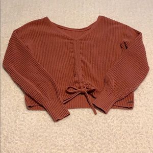 Hollister Reverse Sweater!!